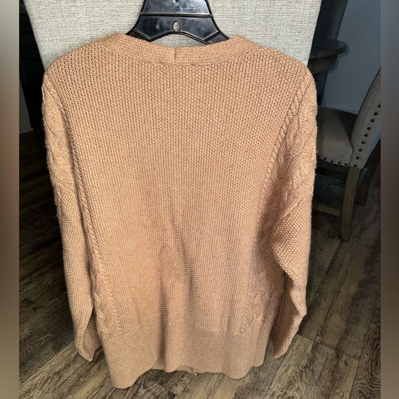 Have Tan Cable Knit Cardigan - Picture 2 of 6